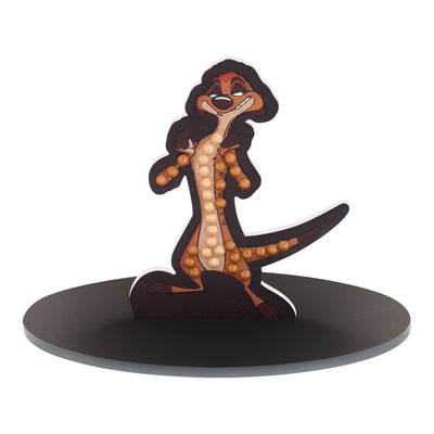 Diamond Painting Timon - Sparkle Pals™ 1.9" x 2.6" (5cm x 6.8cm) / Round with 2 Colors including 2 Fairy Dust Diamonds / 40