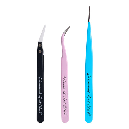 Diamond Painting Tweezer Trio Set