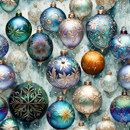 Diamond Painting Twinkling Tree Ornaments 27.6" x 27.6" (69.9cm x 69.9cm) / Square With 90 Colors Including 1 AB and 5 Fairy Dust Diamonds / 78,961