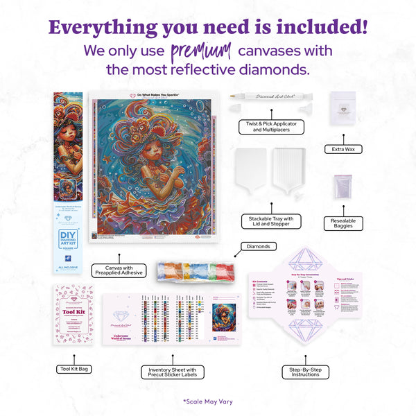 Underwater World of Serena – Diamond Art Club