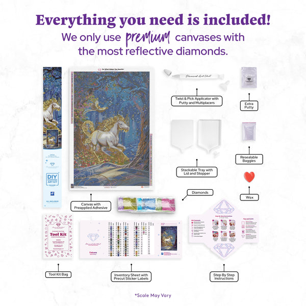ユニコーン ダイヤモンドアートキット – Diamond Art Club