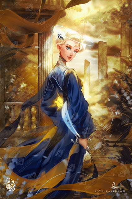 Diamond Painting Uranus 25.6" x 38.6" (65cm x 97.8cm) / Square with 69 Colors including 1 Iridescent Diamond and 2 Fairy Dust Diamonds / 102,573