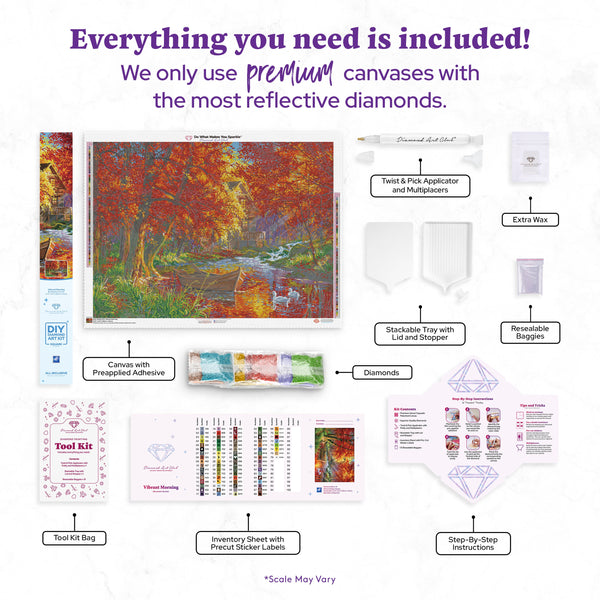 Vibrant Morning – Diamond Art Club