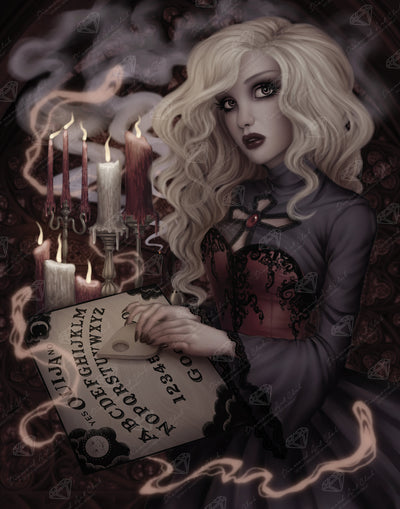 Diamond Painting Voices from the Other Side 22" x 28" (56cm x 71cm) / Square with 22 Colors including 4 ABs / 62,101