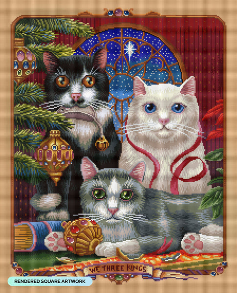 We Three Kings ダイヤモンドアートキット We Three Kings – Diamond Art Club