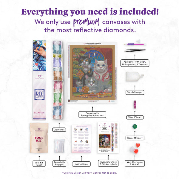 We Three Kings ダイヤモンドアートキット We Three Kings – Diamond Art Club