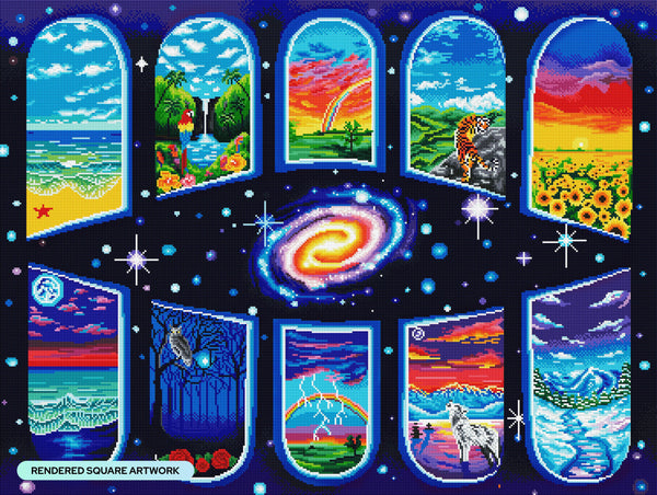 ダイヤモンドアートクラブ Windows of the Soul Windows of the Soul – Diamond Art Club