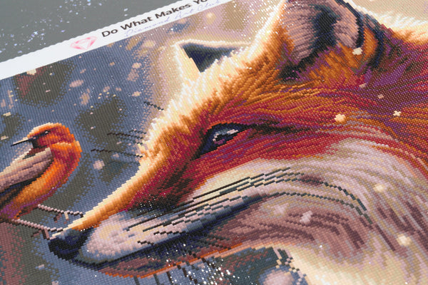 ダイヤモンドアートクラブ Good Tidings Fox Good Tidings Fox – Diamond Art Club