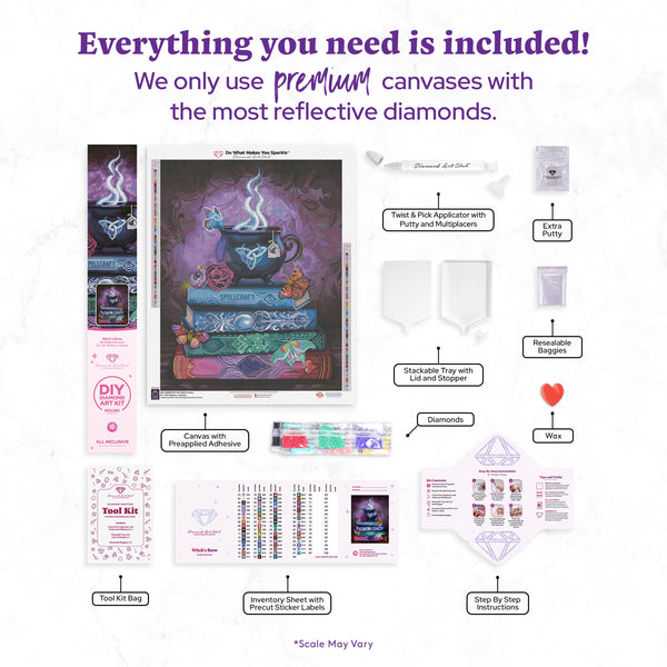 Witch's Brew Diamond Painting Kit – Diamond Art Club