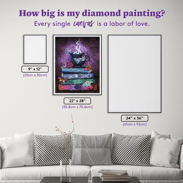 Witch's Brew Diamond Painting Kit – Diamond Art Club