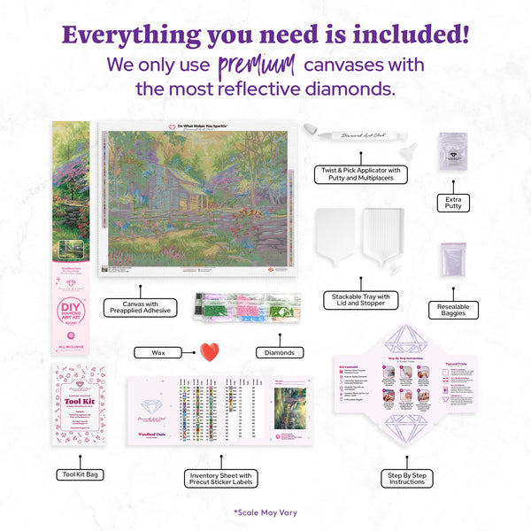 Woodland Oasis – Diamond Art Club