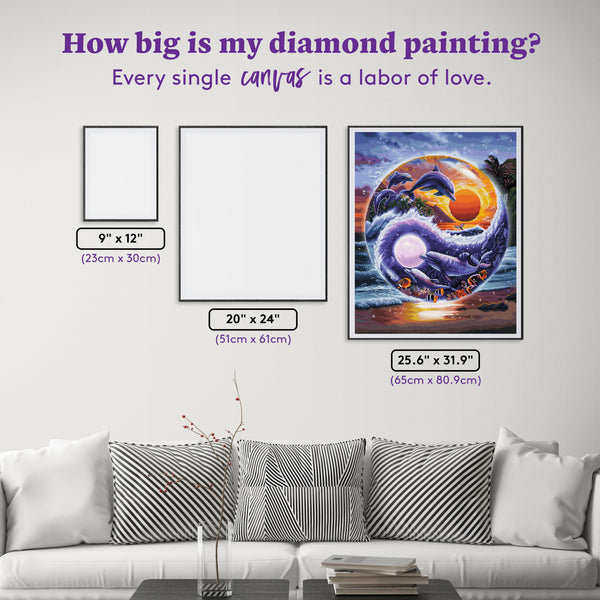 Yin & Yang of Life Diamond Painting Kit – Diamond Art Club