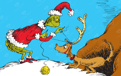 Diamond Painting You'll Be My Reindeer 32" x 20" (80.9cm x 50.8cm) / Square with 9 Colors including 3 Fairy Dust Diamonds / 66,300