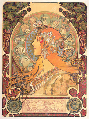 Diamond Painting Zodiac 27.6" x 36.6" (70cm x 93cm) / Square with 41 Colors including 4 ABs / 104,813