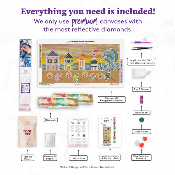 A Day at the Beach – Diamond Art Club