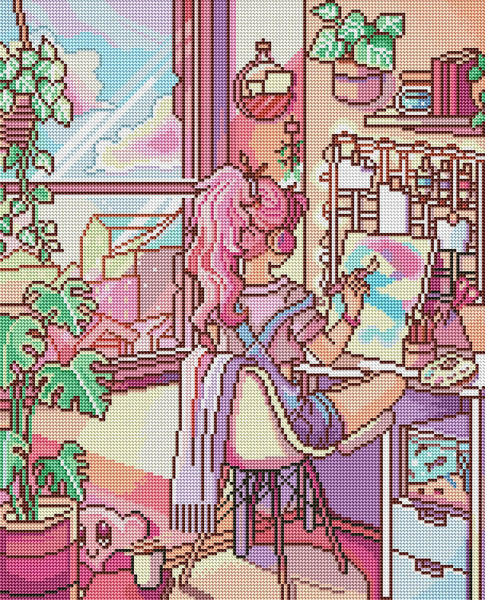 Artist Room Diamond Painting | Diamond Art Club®
