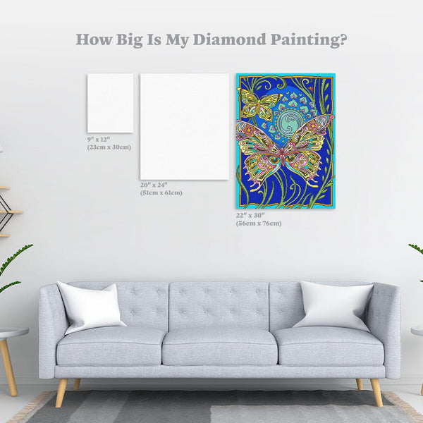 Butterflies Diamond Painting Kit – Diamond Art Club