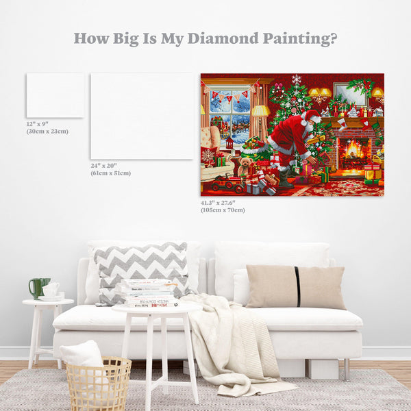 Christmas Morning Diamond Painting | Diamond Art Club™