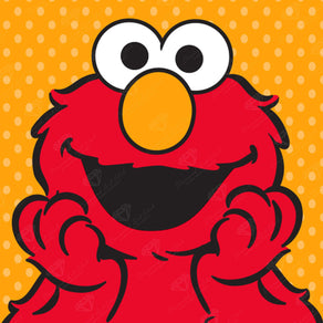 Diamond Painting Elmo™ Portrait 9" x 9" (23cm x 23cm) / Round with 6 Colors including 1 AB / 6,561