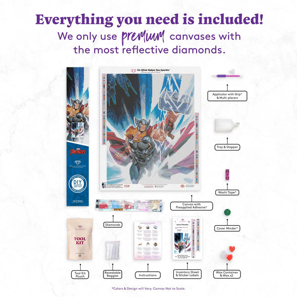 God of Thunder – Diamond Art Club