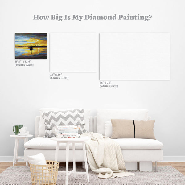Golden Sunset – Diamond Art Club