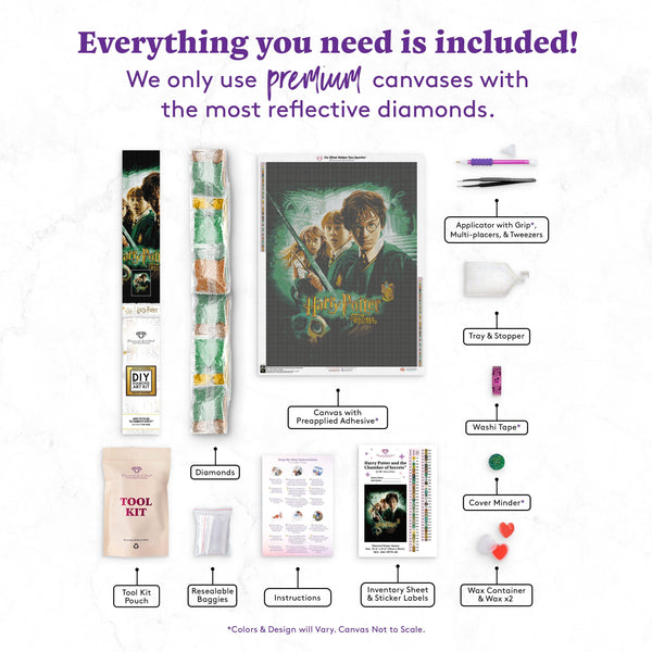 Harry Potter Diamond Painting Bookmarks Set #2