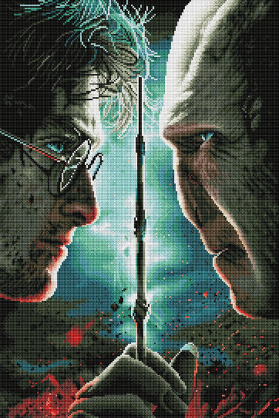 Harry Potter vs. Voldemort Diamond Art | Diamond Art Club®