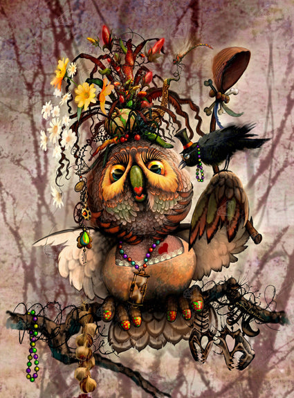 Diamond Painting MAE MAE - don't give me no sass! 20" x 27" (50.8cm x 68.7cm) / Square with 59 Colors including 4 ABs and 1 Iridescent Diamonds / 56,304