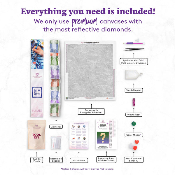 Planet Sunset Diamond Art Kit by Make Market®