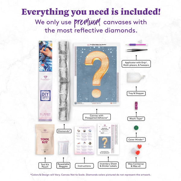 Mystery Kit #6 - Fantasy (Variety) Diamond Painting Kit – Diamond