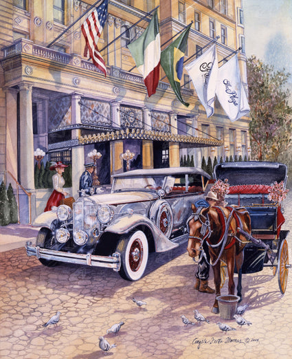 Diamond Painting New York Ride 27.6" x 33.9" (70cm x 86cm) / Square With 59 Colors Including 3 ABs / 96,945