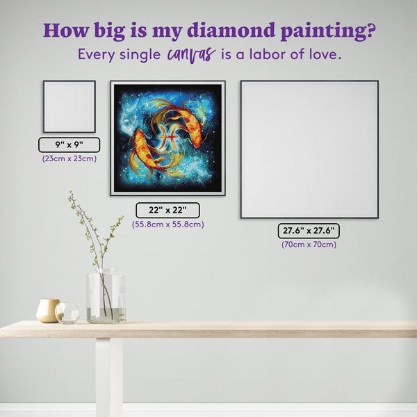 Pisces Diamond Painting Kit – Diamond Art Club
