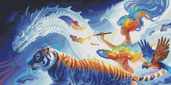 ダイヤモンドアートクラブDAC 色の極（風景画） ダイヤモンドアートクラブDAC 色の極（風景画） Amazon.co.jp