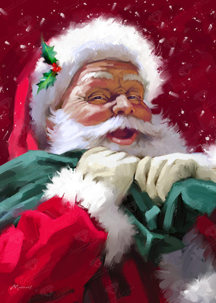 Santa Face – Diamond Art Club