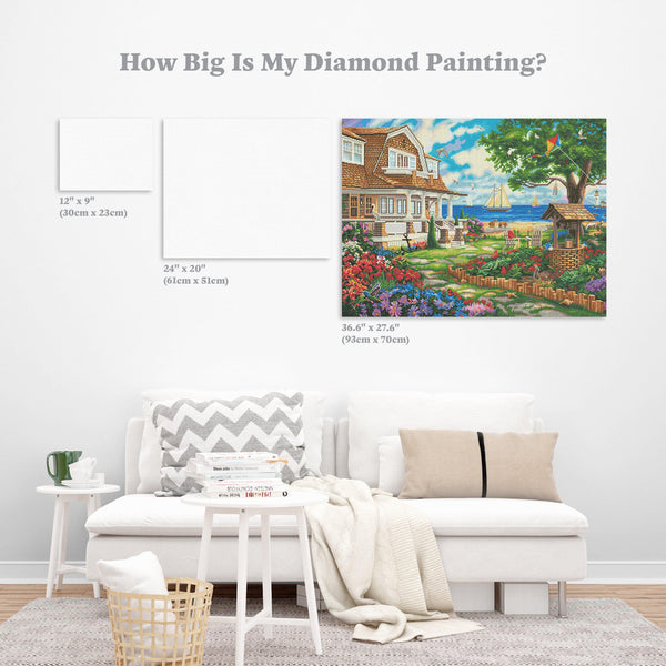 Sea Garden Cottage – Diamond Art Club