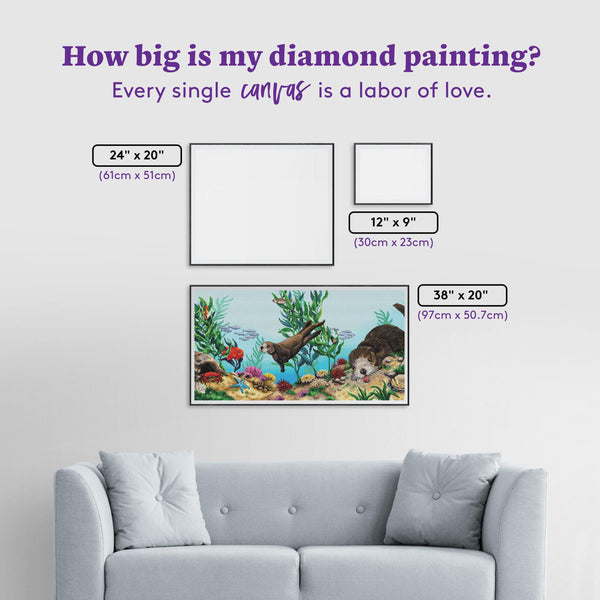 Sea Otters – Diamond Art Club