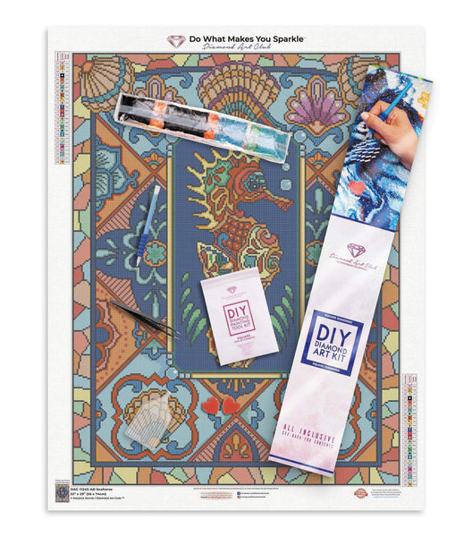 【成】Diamond art Club Seahorse – Diamond Art Club
