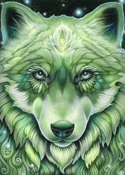 Diamond Painting Seek the Lesson 20" x 28" (50.8cm x 70.7cm) / Square With 23 Colors Including 2 ABs and 1 Fairy Dust Diamonds / 57,936