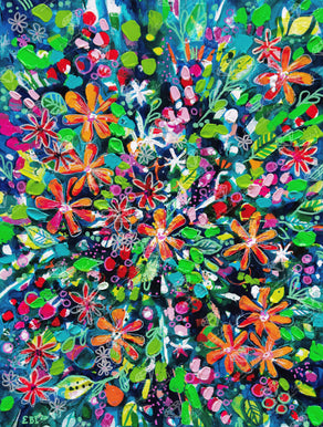 Diamond Painting Spring Bouquet 22" x 29″ (56cm x 74cm) / Square with 40 Colors including 3 ABs