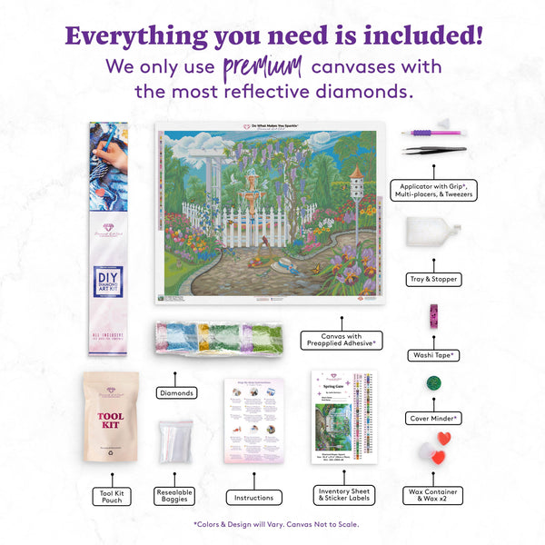 Spring Gate – Diamond Art Club