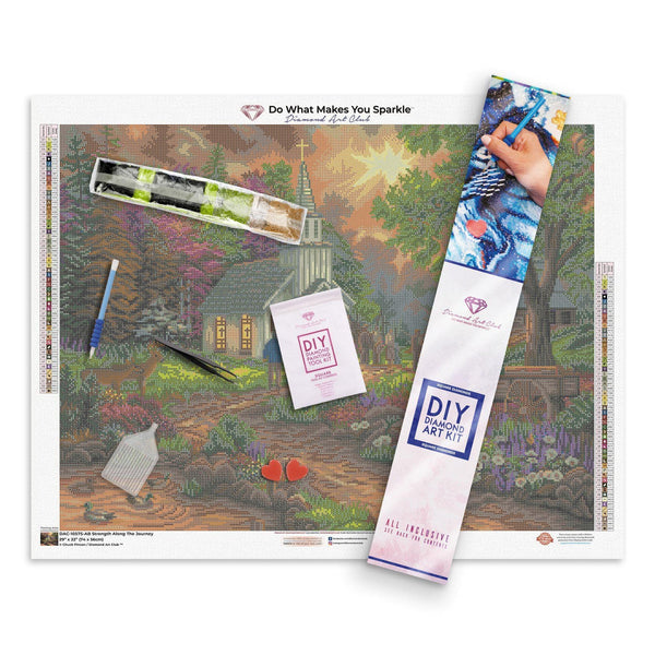 旅の途中の強さ ダイヤモンドアートキット – Diamond Art Club
