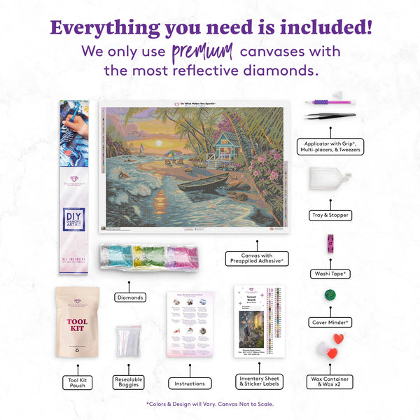 Sunset Beach – Diamond Art Club