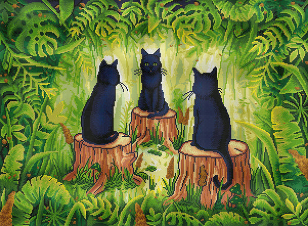The Midnight Cat – Diamond Art Club