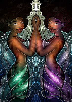 Diamond Painting Twinzies 22" x 31" (56cm x 79cm) / Square with 50 Colors including 5 ABs / 68,952