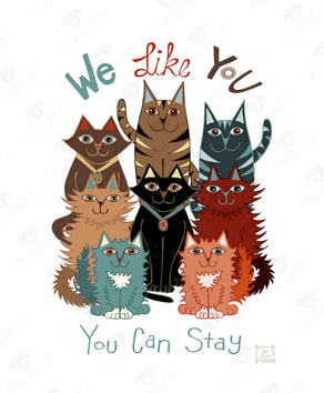 Diamond Painting We Like You 16.5" x 20.1" (42cm x 51cm) / Square With 18 Colors / 33,000