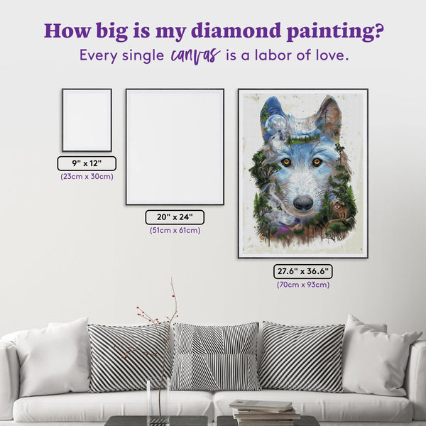 Wolf Pack Diamond Painting Kit – Diamond Art Club