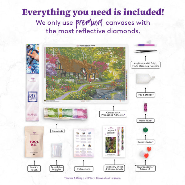 Woodland Walk Cottage – Diamond Art Club