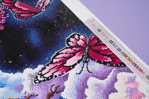 DAC cherry blossom tree canvas closeup