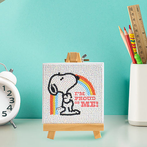 snoopy proud of me canvas