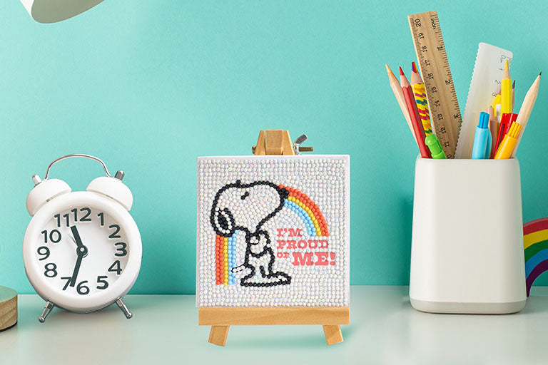 snoopy proud of me canvas